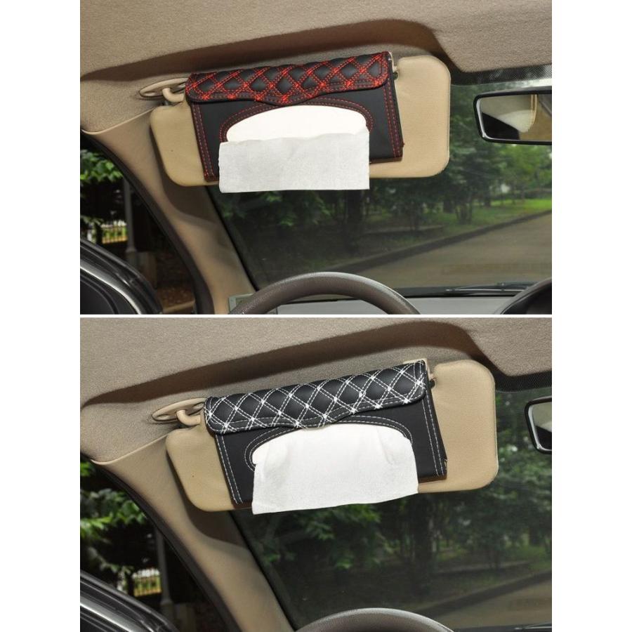 車載ティッシュケース ティッシュカバー ティッシュホルダー 車用品 車内収納 ちり紙 車載グッズ サンバイザー フェイクレザー ステッチ おしゃれ き Zak Kawaemon 通販 Yahoo ショッピング