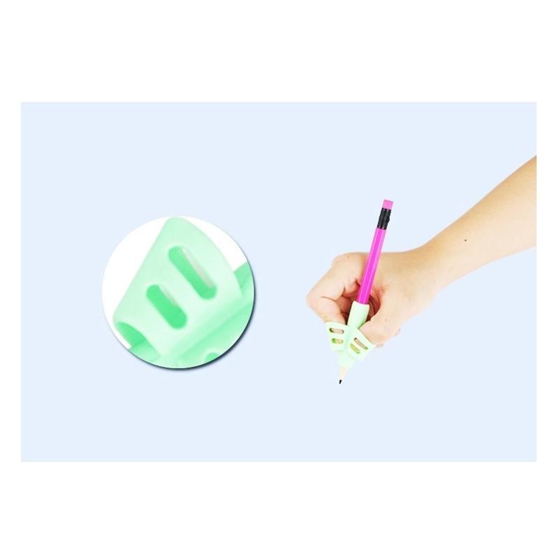 鉛筆グリップ 3個セット 持ち方 補助 ソフト 鉛筆サポーター