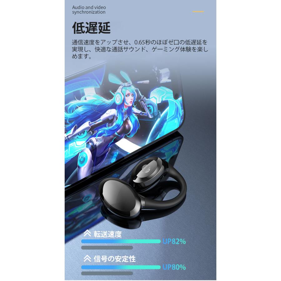 Bluetooth イヤホン ワイヤレスイヤホン 片耳 超軽量 耳掛け型 防水