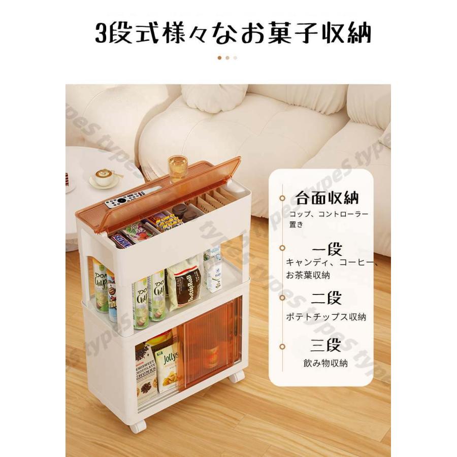 DIY キャスター付きネイルワゴンジェル収納大容量 DIY キャスター付き