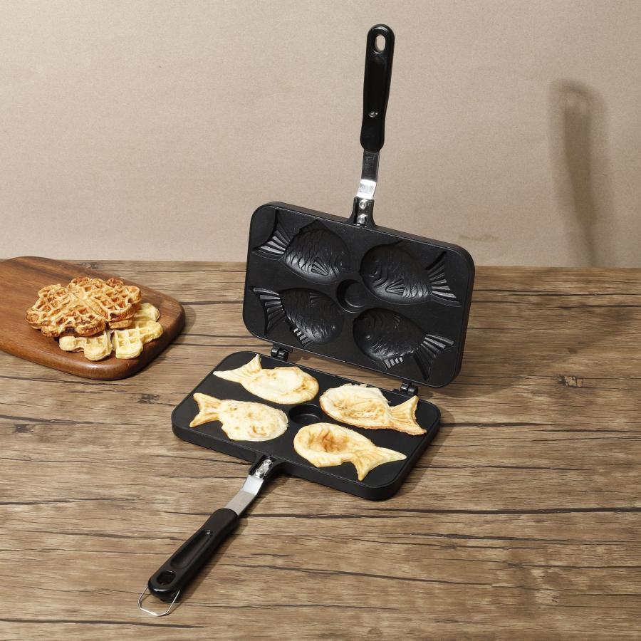 たいやき器　タイヤキ　タイ焼き Amazon | 鯛焼き器 鯛焼きメーカー たい焼き器 鯛焼き 型 たい