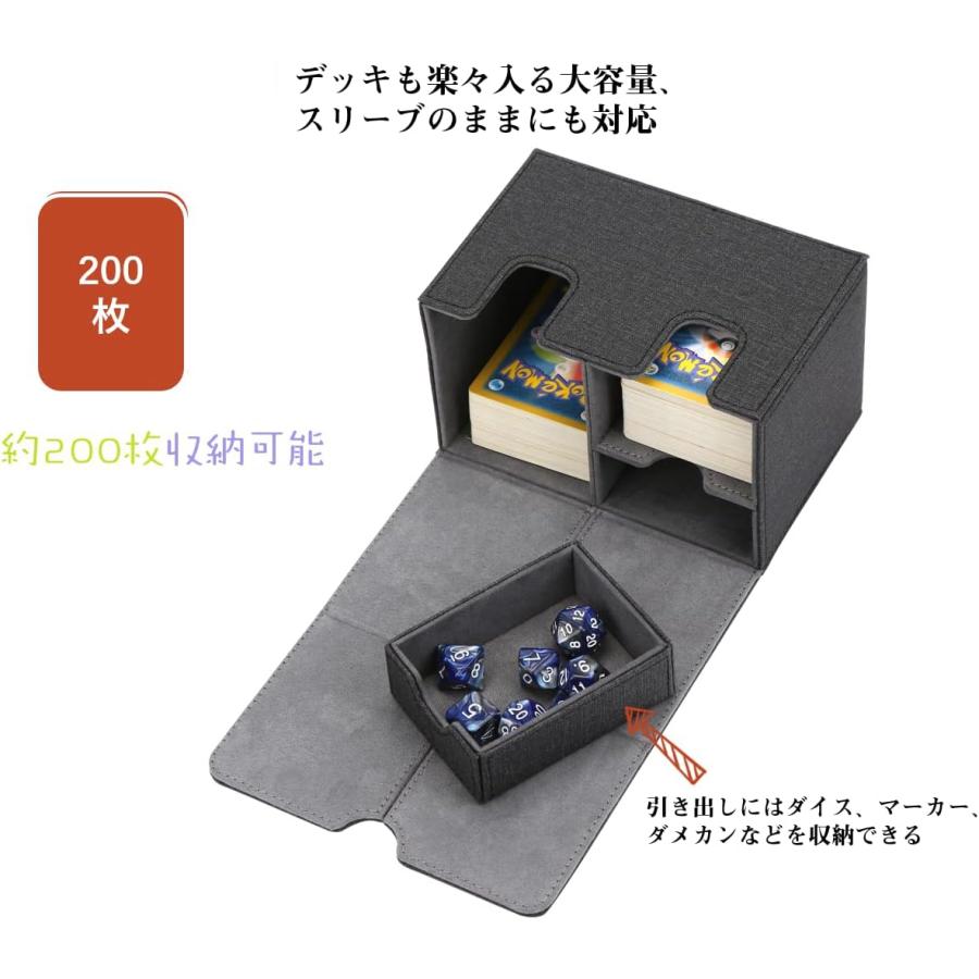 デッキケース トレカケース カードディスプレイウィンドウ