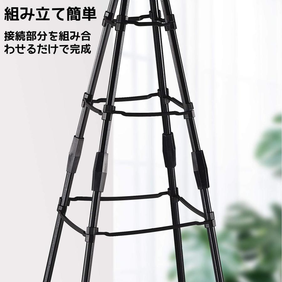 オベリスク トレリス トピアリーステック 鳥飾り ガーデニング用