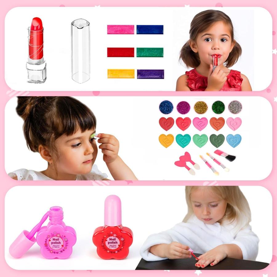 メイクセット おもちゃ 女の子 お化粧 玩具 子供 キッズメイクアップ