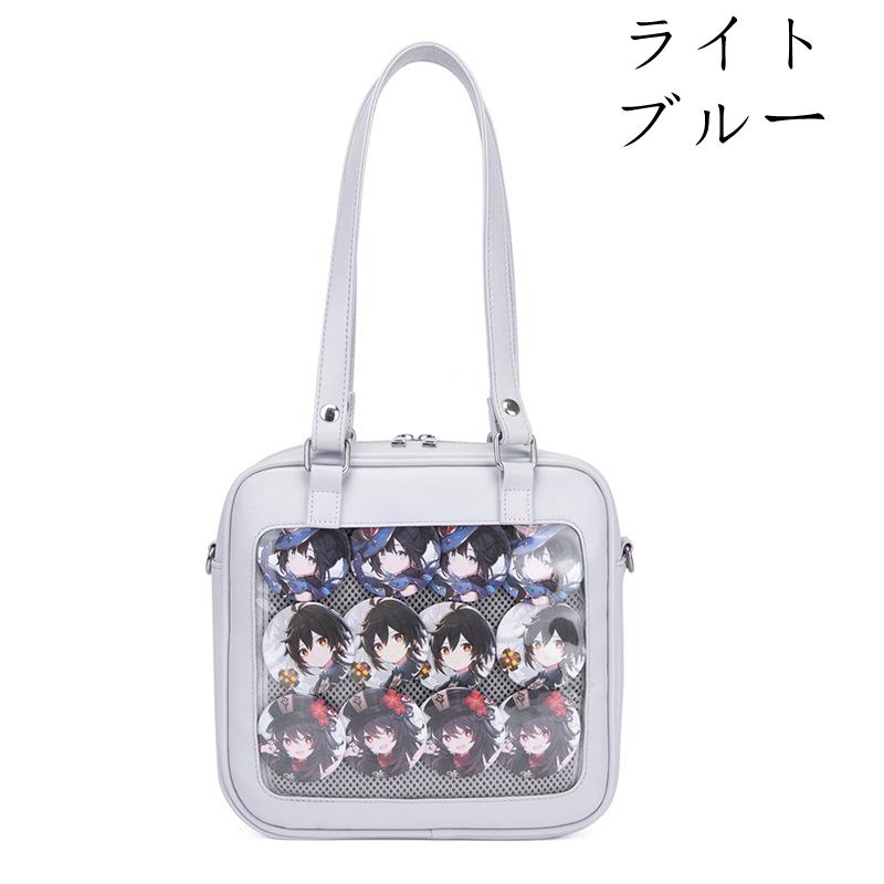 デスパレ 痛バ 痛バ 痛バッグ トート 3WAY ショルダーバック リュック フェイクレザー