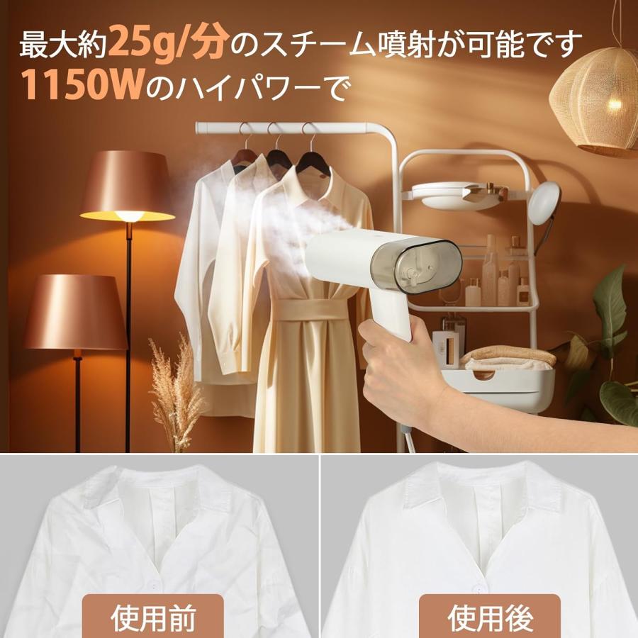 アイロン スチームアイロン ハンガーにかけたまま 衣類スチーマー シワ