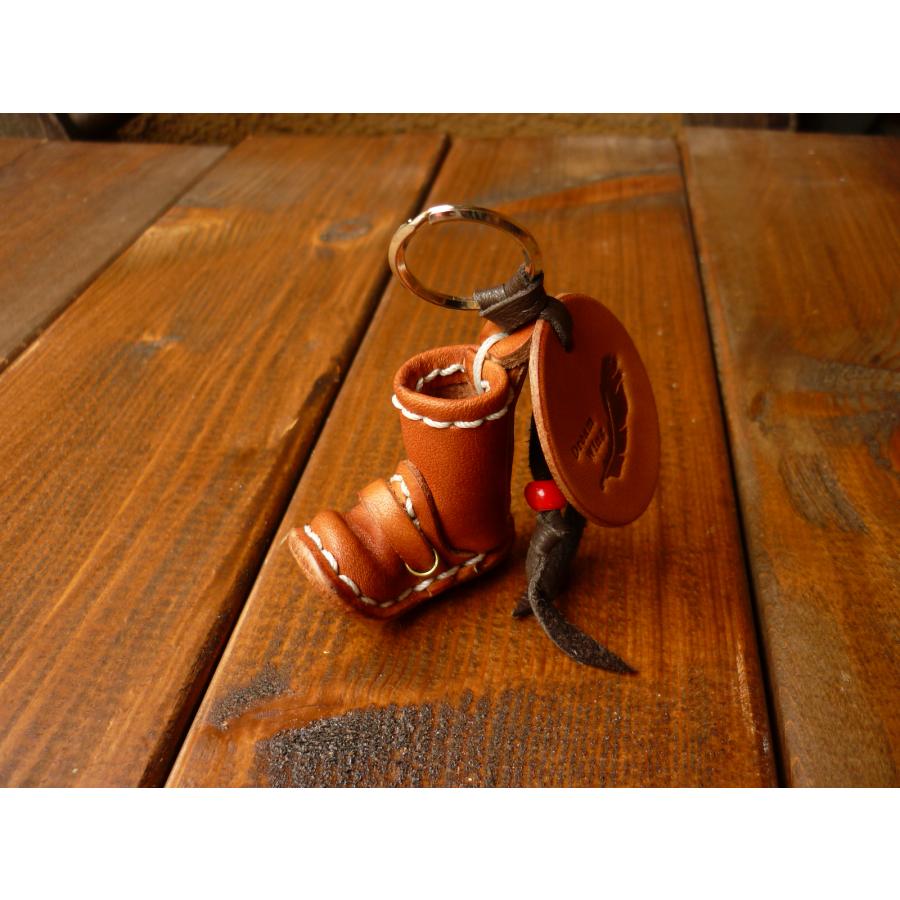 お守りエンジニアブーツキーホルダー(ナチュラル） : Dream Wing