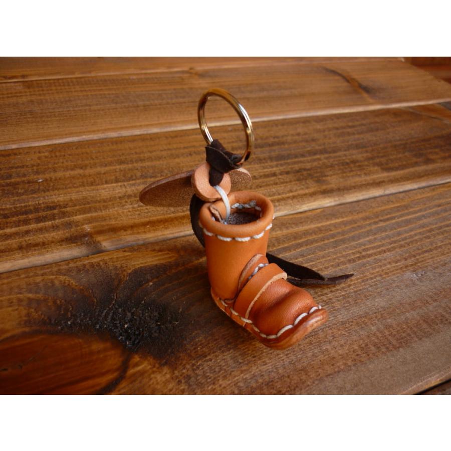 キーホルダー お守りエンジニアブーツキーホルダー(ナチュラル） : Dream Wing