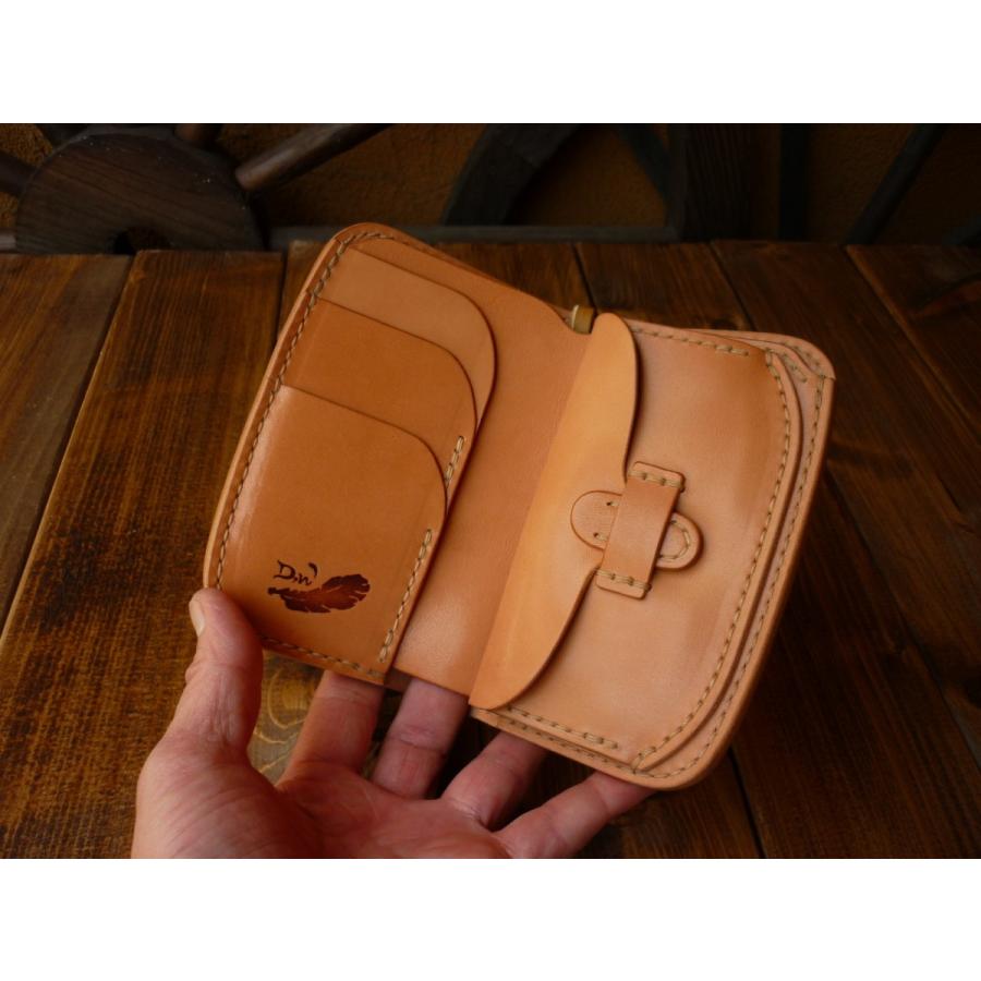 WAIPER】未使用✨EITHER コンパクト財布レザー右利き用