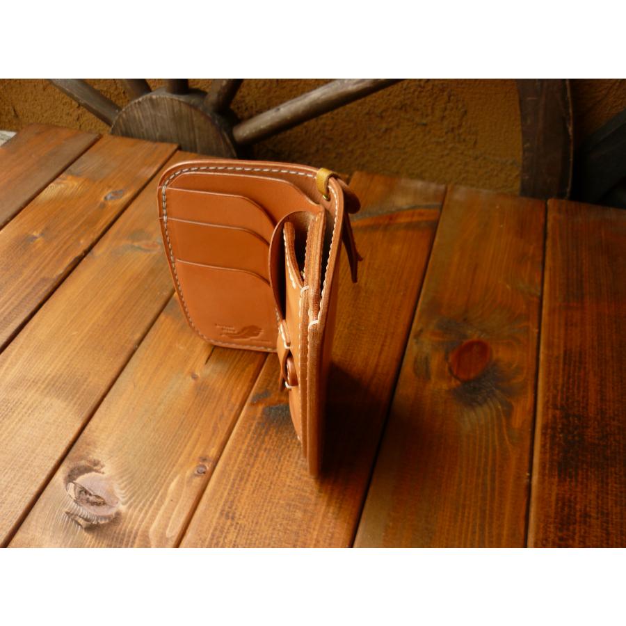 使い方のある』サドルレザー ミドルウォレット （右利き用