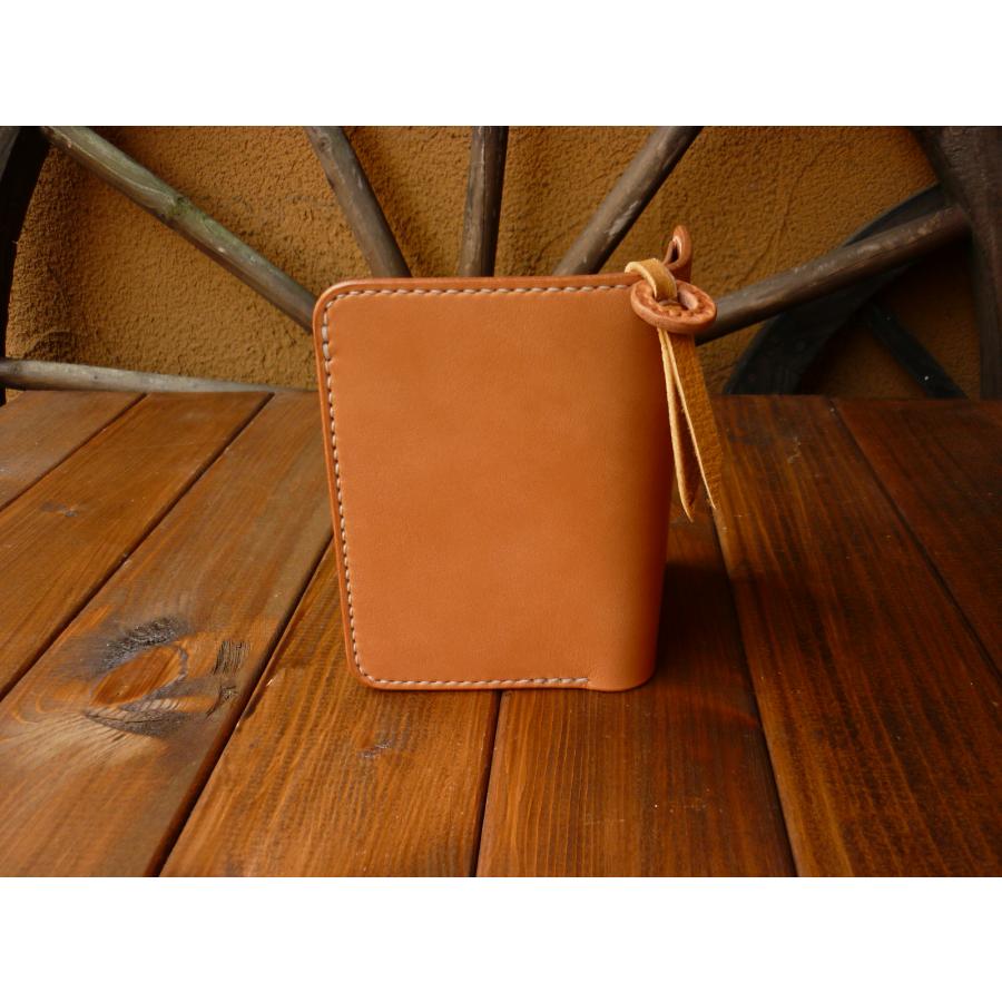 使い方のある」サドルレザー ミドルウォレット（右利き用