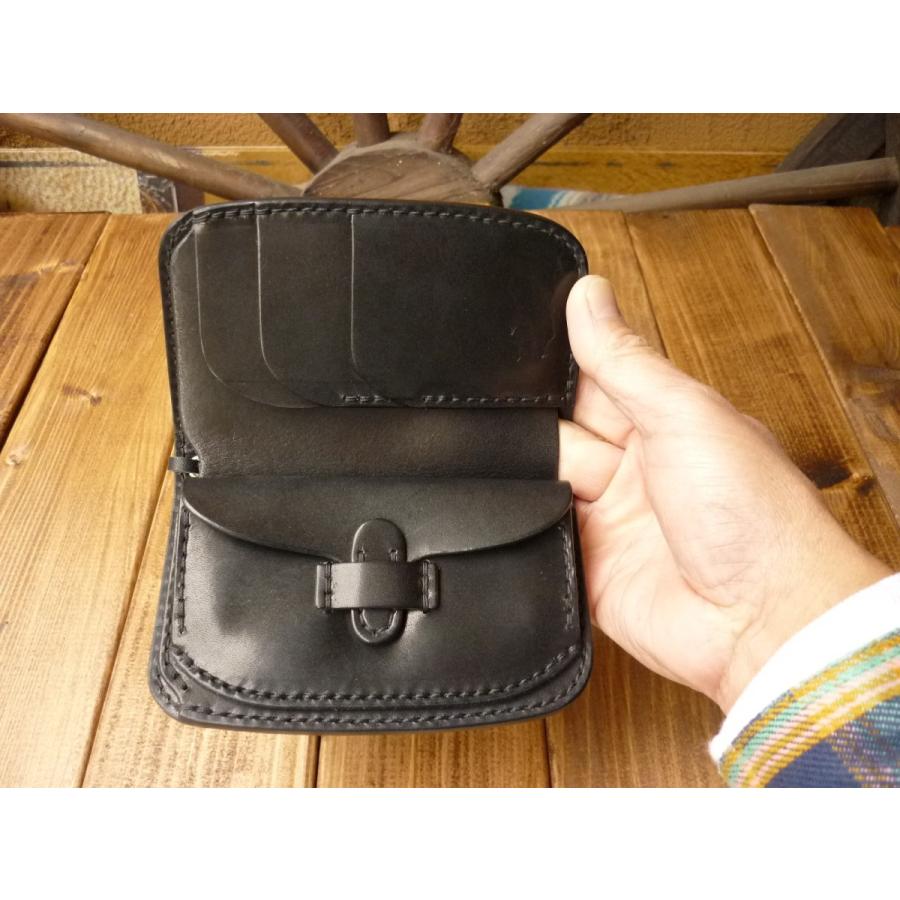 使い方のある」サドルレザー ミドルウォレット 左利き用 （ RーType