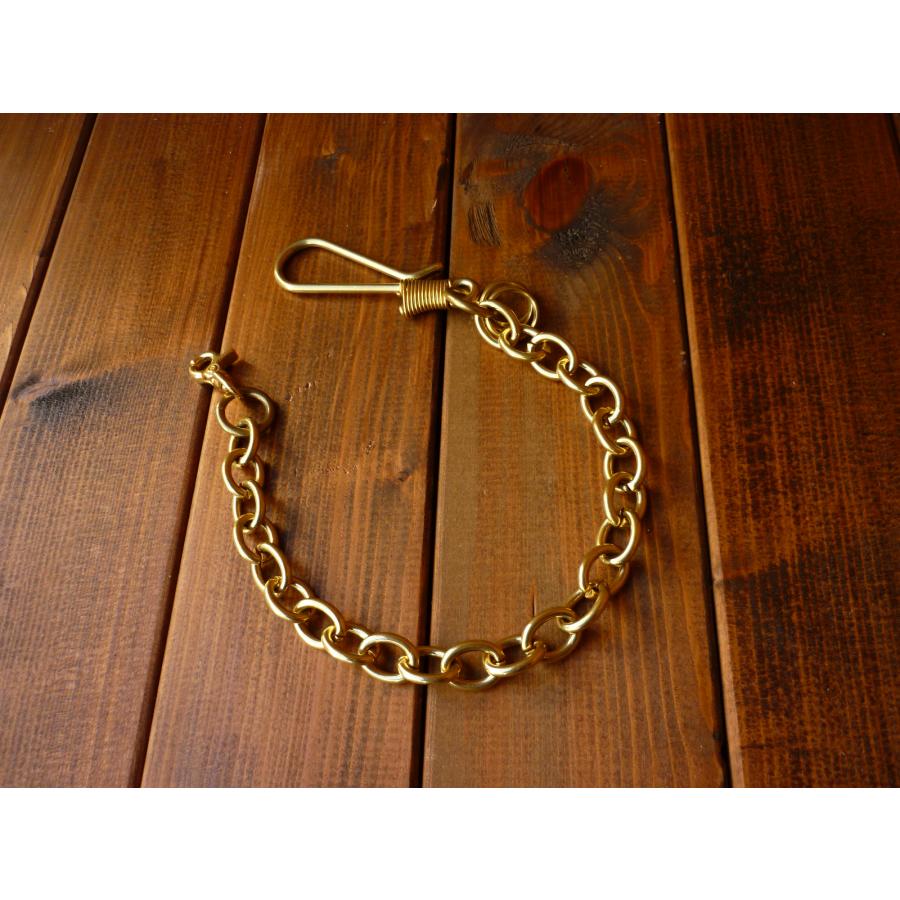 本真鍮ウォレットチェーン（ 釣り針フックタイプ ） : Dream Wing