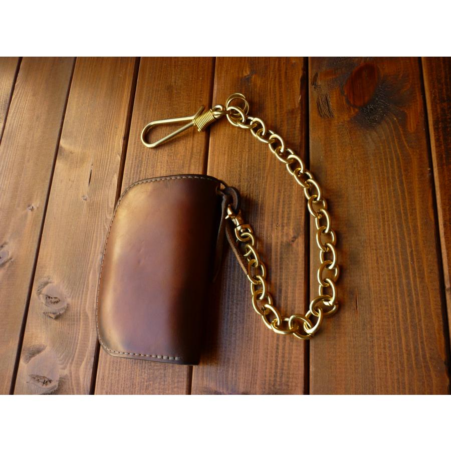 本真鍮ウォレットチェーン（ 釣り針フックタイプ ） : Dream Wing