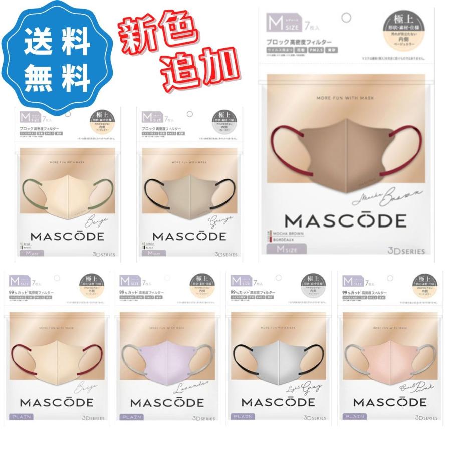 Sun Smile マスコード 3Dマスク ベージュ M 7枚入 立体型マスク Sun Smile マスコード 3Dマスク ベージュ M 7枚入 立体型マスク