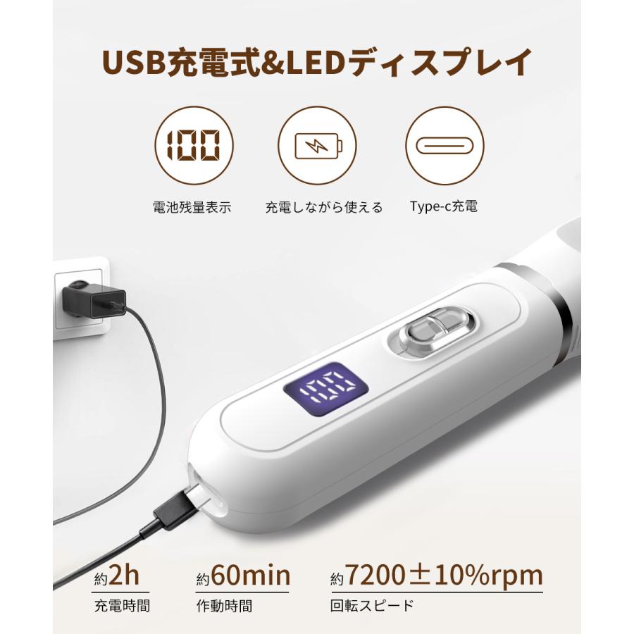 ペットバリカン 犬用 バリカン 猫 4in1 コードレス 静音 軽量 充電式