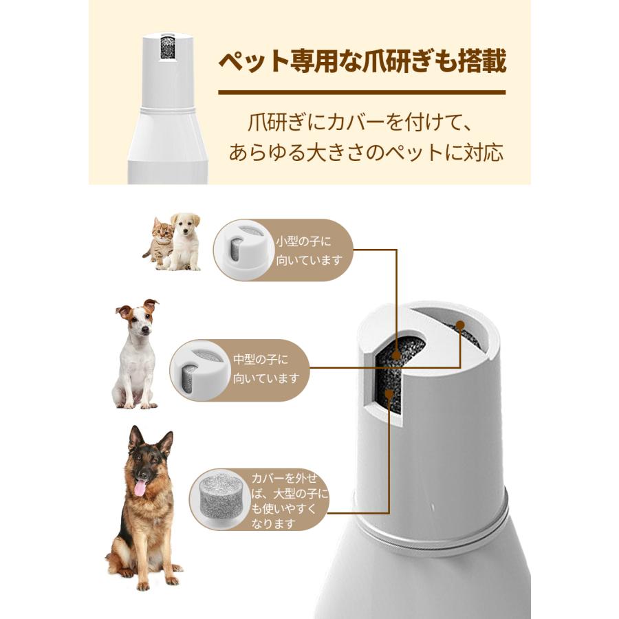 ペットバリカン 犬用 バリカン 猫 4in1 コードレス 静音 軽量 充電式