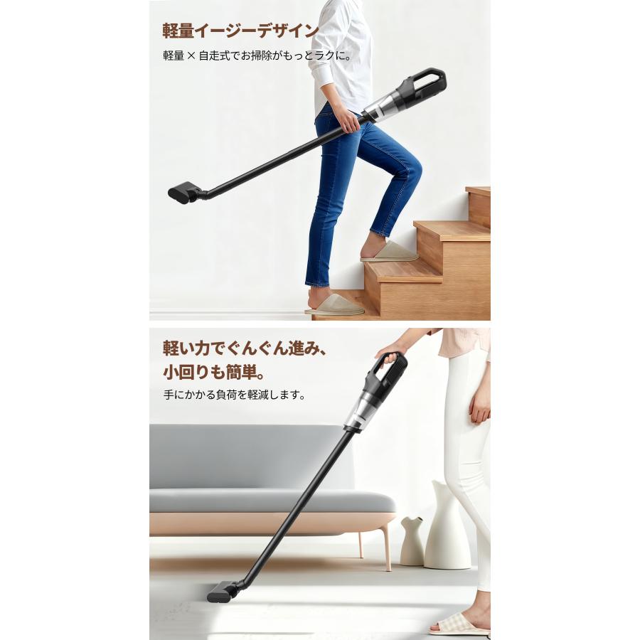 掃除機 コードレス掃除機 25000pa スティッククリーナー ハンディ