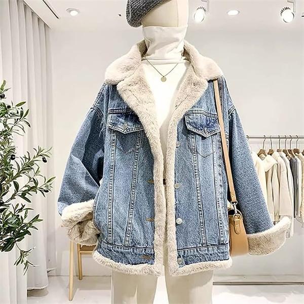 デニムジャケット ボアジャケット レディース 両面着 デニム デニムジャケット ボアジャケット レディース 両面着 デニム