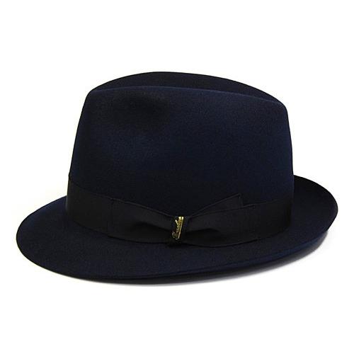 Borsalino ボルサリーノ ファーフエルトソフト帽 大きいサイズ メンズ 秋冬 大きいサイズの画像