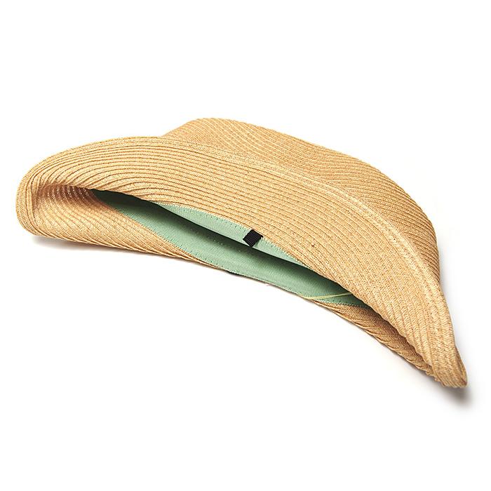 帽子 chisaki Kaie chisaki 帽子 ペーパーブレード中折れ帽 チサキ SANTO