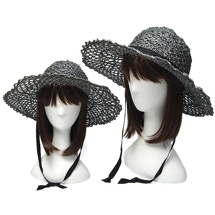chisaki チサキ Kaju アバカ素材手編みハット 定価¥25,300 chisaki（チサキ） アバカレースハット Yuuna レディース つば広ハット