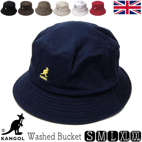 KANGOL（カンゴール） 帽子 コットンバケットハット Washed Bucket