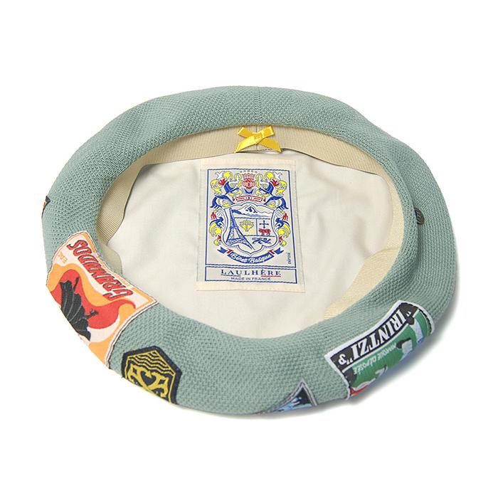 LAULHERE ロレール　コットン　ベレー帽　MILLESIME ミレジム　L フランス LAULHERE(ローレール) コットンベレー MILLESIMES