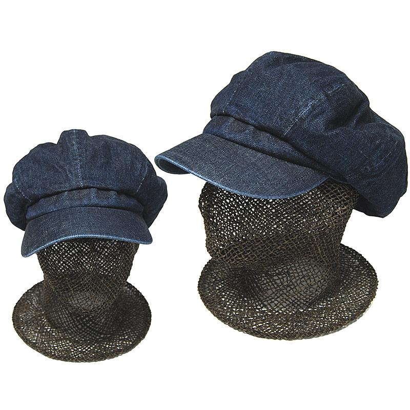 帽子 デニムキャスケット COUNTRY カントリー オールシーズン メンズ ユニセックス 大きいサイズの帽子アリ 小さいサイズ対応｜kawabuchihats｜04