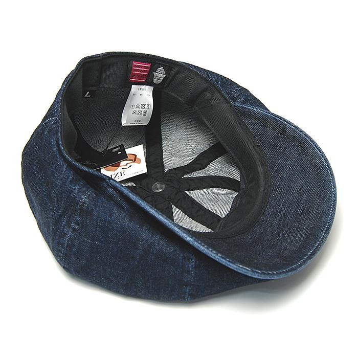 帽子 デニムキャスケット COUNTRY カントリー オールシーズン メンズ ユニセックス 大きいサイズの帽子アリ 小さいサイズ対応｜kawabuchihats｜08