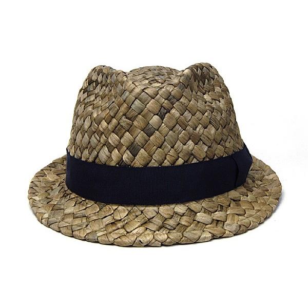 帽子 NOL ノル ストロー中折れ帽 Dyeing Ecen Hat 大きいサイズの帽子アリ