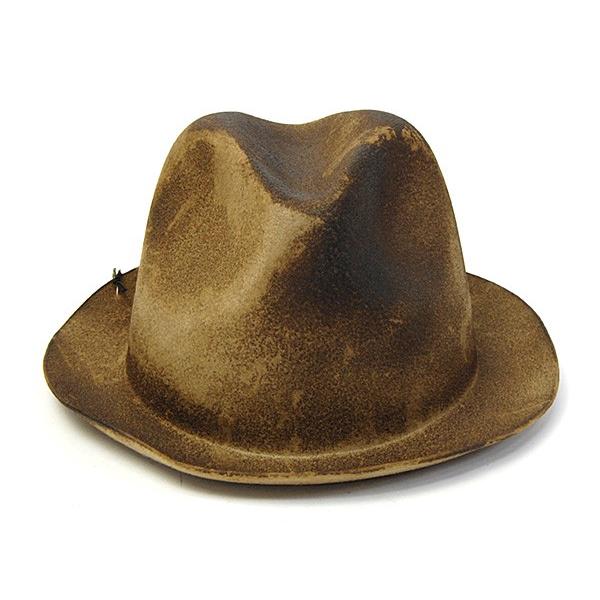 買物買物帽子 REINHARD PLANK レナード プランク ウールフエルト中折れ