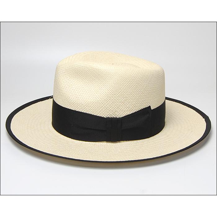 STETSON（ステットソン） つば広パナマ中折れ帽 FLAT WHIPPET PA SE656