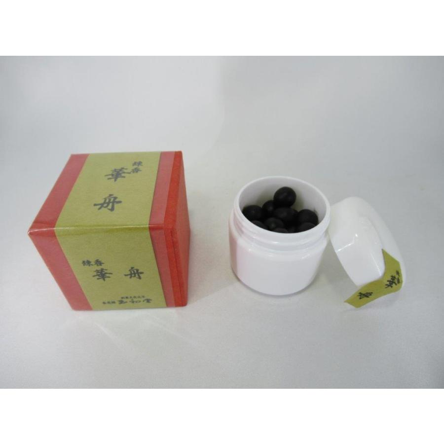 玉初堂 練香 華舟 練香 華舟 30粒入 0453 樹脂容器入 玉初堂 日本製 : 明りと香り