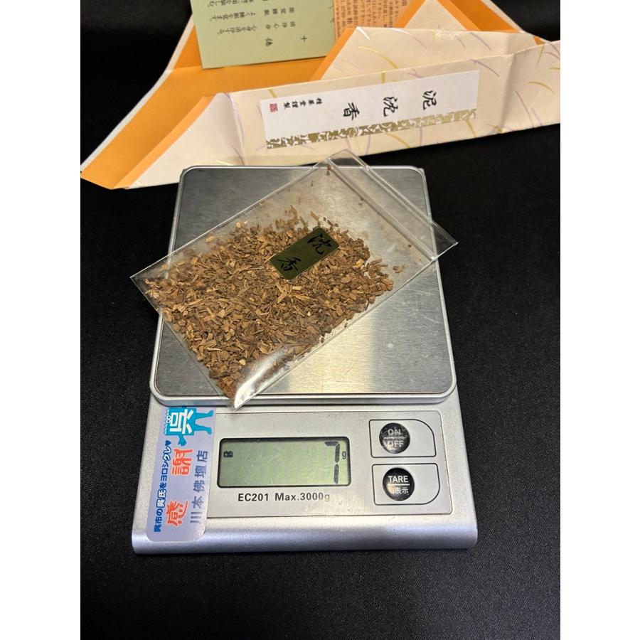 日本香堂 精華堂製 希少香木「ベトナム産/ドロ沈香刻 5g 極上品/タトウ 