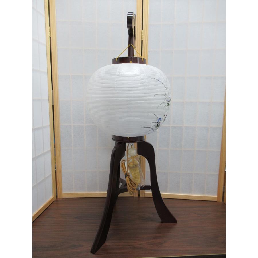 盆提灯「岐阜提灯/楽々行灯/桜調/11号/芙蓉山水/絹二重絵/1個 盆提灯「岐阜提灯/楽々行灯/桜調/11号/芙蓉山水/絹二重絵/1個