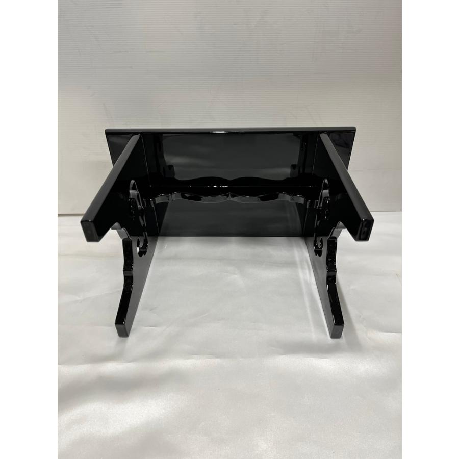川本仏壇店「板卓 木製 黒塗 経机 巾36cm」前卓/天然木/経卓 川本仏壇店「板卓 木製 黒塗 経机 巾36cm」前卓/天然木/経卓