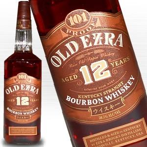 OLD EZRA 12年 オールドエズラ　バーボンウイスキー(終売) エズラブルックス 12年 750ml 50.5度 正規 終売品のため、お