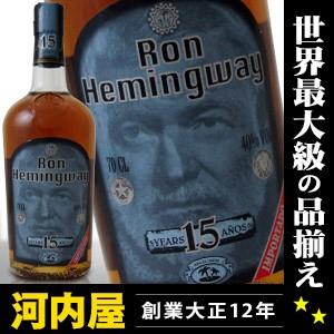 ヘミングウェイ 15年 ラム 700ml 40度 Hemingway 15y お酒の大型専門店 河内屋 通販 Yahoo ショッピング