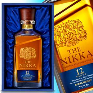ザ・ニッカ 12年 700ml 43度 ギフト箱入 正規 ※おひとり様1ヶ月に1本 