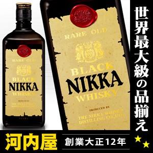 初号 ブラックニッカ ウイスキー 復刻版 720ml 43度 箱なし (Black