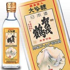 桜の花びら型金箔入 賀茂鶴 大吟醸 特製ゴールド 箱入 180ml 優雅な