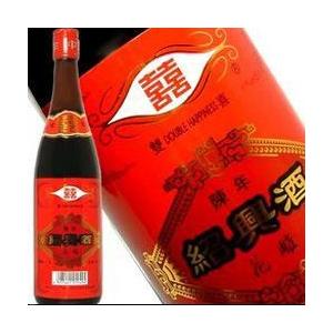 紹興酒 双喜 600ml 17度 正規 雙喜花彫酒 : お酒の大型専門店 河内屋
