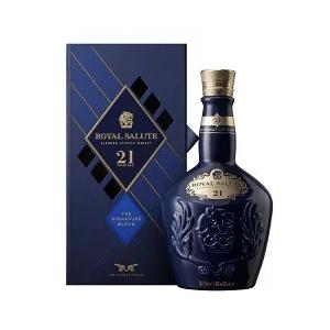 ロイヤルサルート 21年 700ml 40度 青色 箱付 : お酒の大型専門 ロイヤルサルート 21年 700ml 40度 青色 箱付 : お酒の大型専門