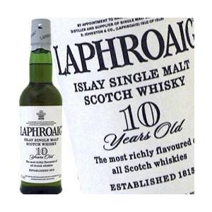 ラフロイグ 10年 350ml : お酒の大型専門店 河内屋 - 通販 - Yahoo