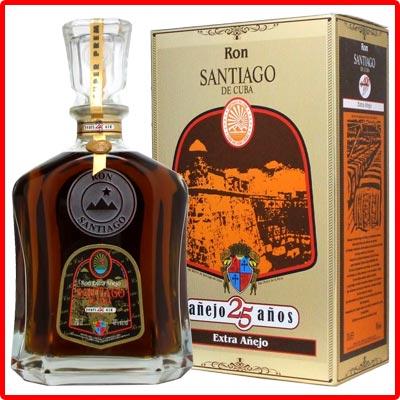 サンチャゴ (サンティアゴ) デ クーバ 25年 ラム 700ml 40度 サンチャゴ (サンティアゴ) デ クーバ 25年 ラム 700ml 40度