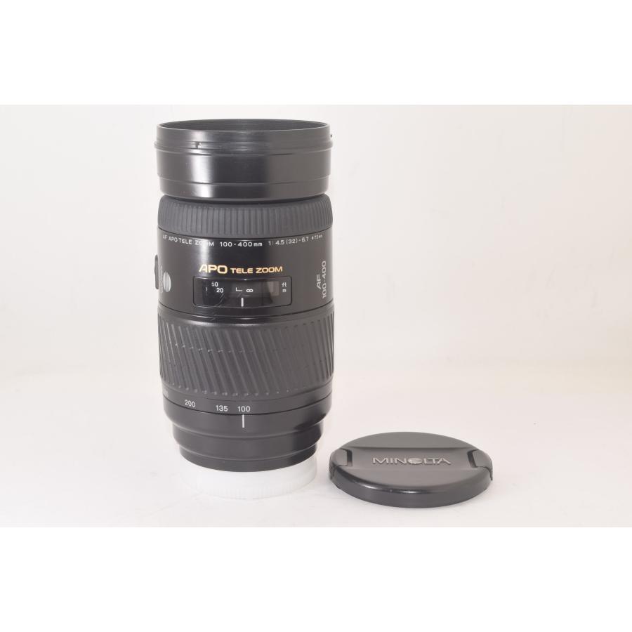 ☆美品☆ MINOLTA ミノルタ AF 100-400mm F4.5-6.7 APO TELE 2402076 