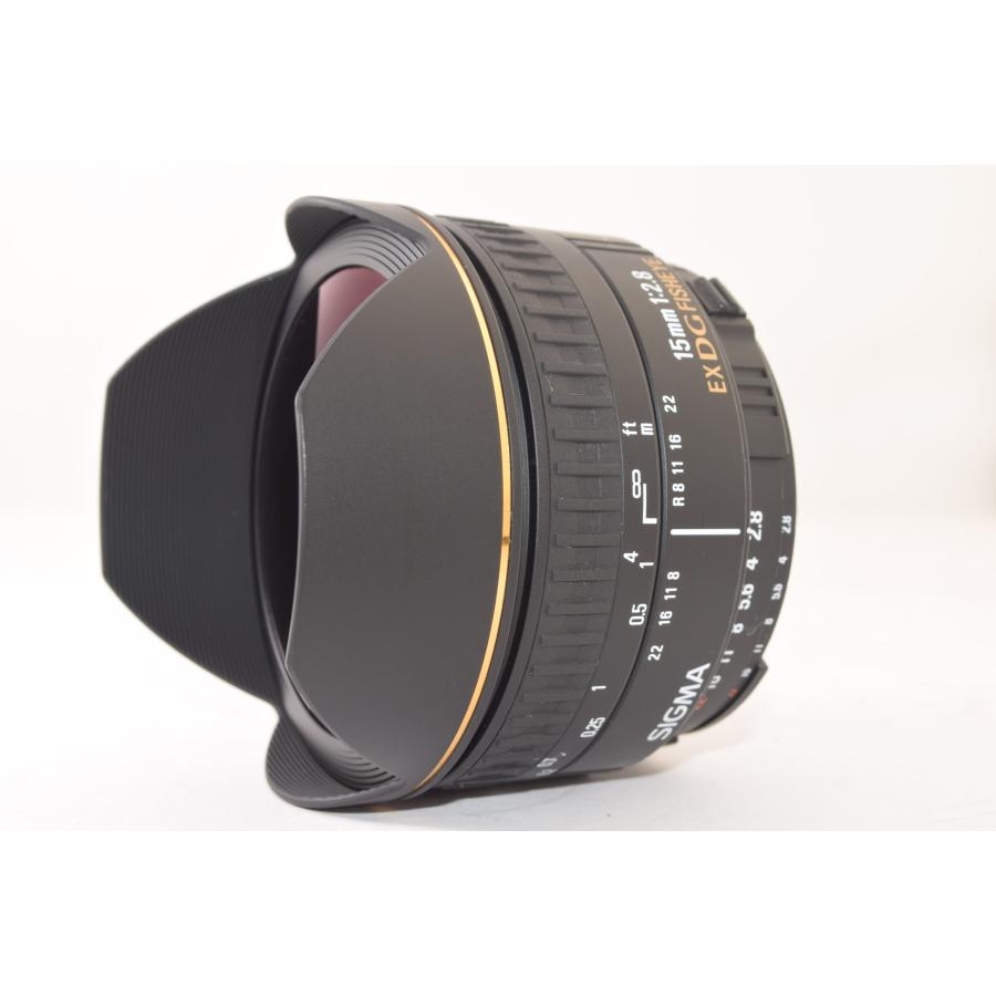 ☆美品☆ SIGMA シグマ 15mm F2.8 EX DG FISHEYE for Nikon 2403079 