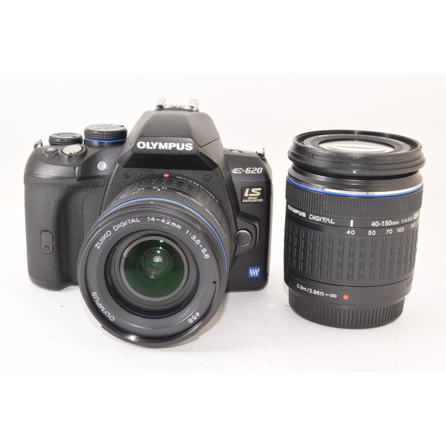 OLYMPUS オリンパス E-620 + 14-42mm 40-150mm ダブルズームキット 
