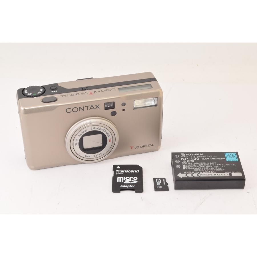 希少] CONTAX コンタックス TVS DIGITAL シルバー 【公式通販】